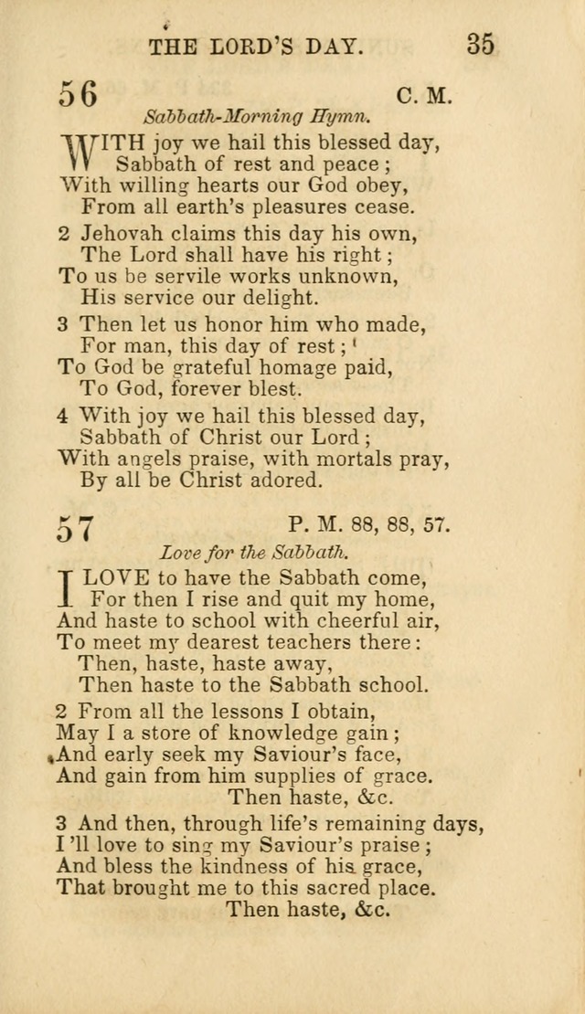 Hymns for Sunday Schools, Youth and Children page 35