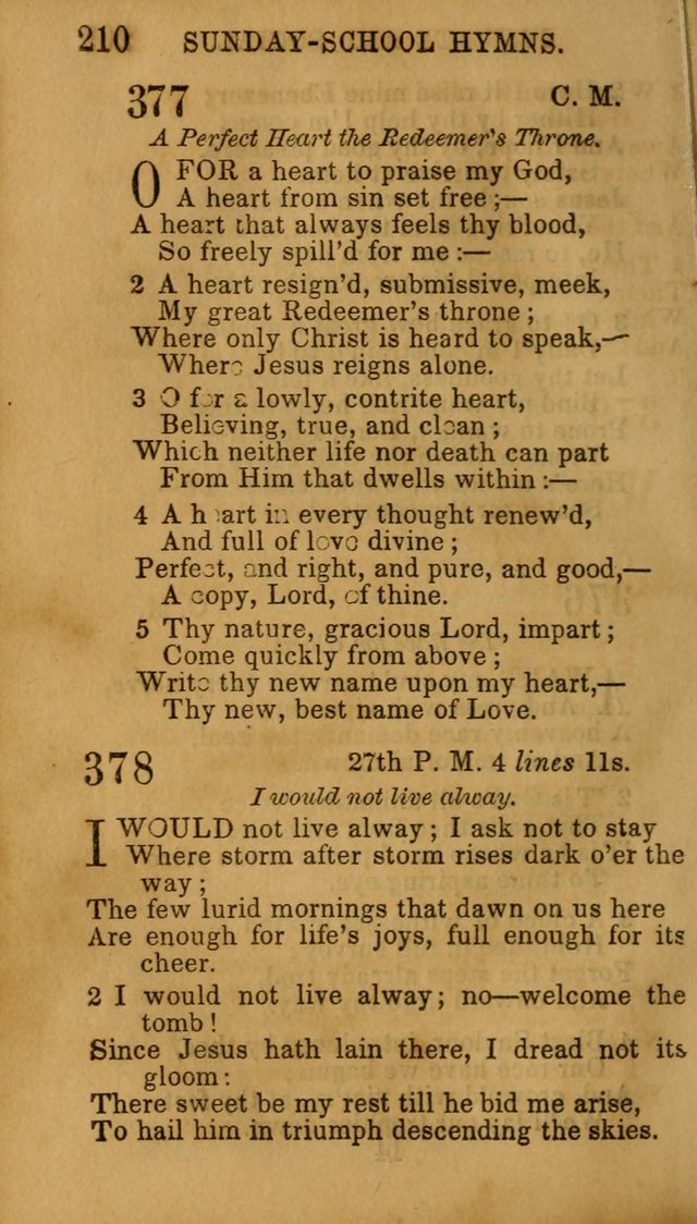 Hymns for Sunday Schools, Youth, and Children page 216