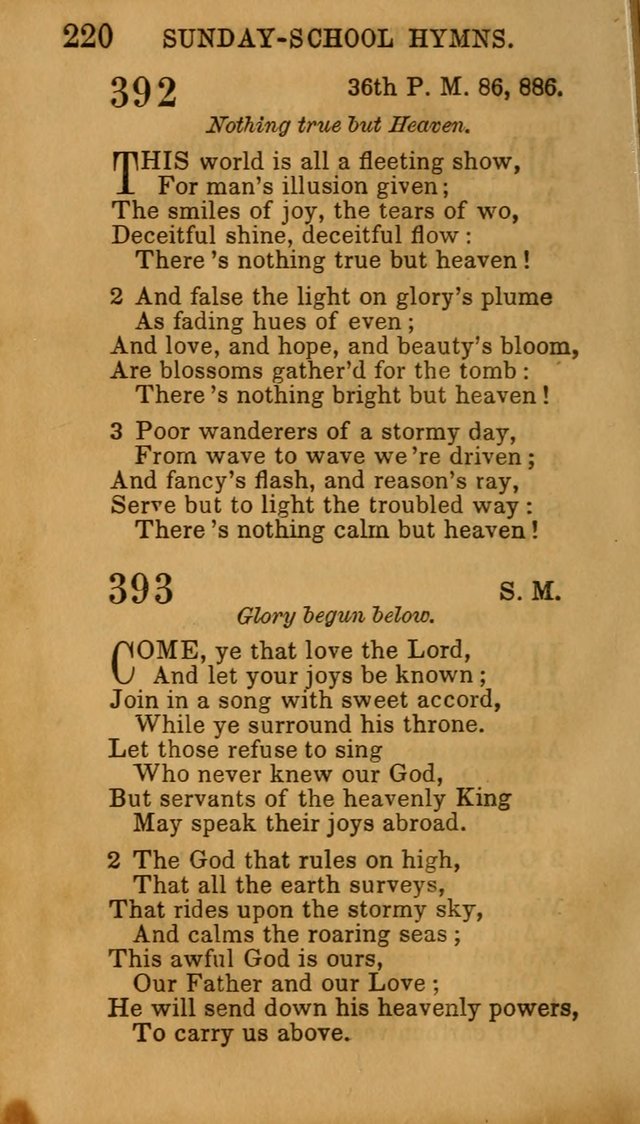Hymns for Sunday Schools, Youth, and Children page 226