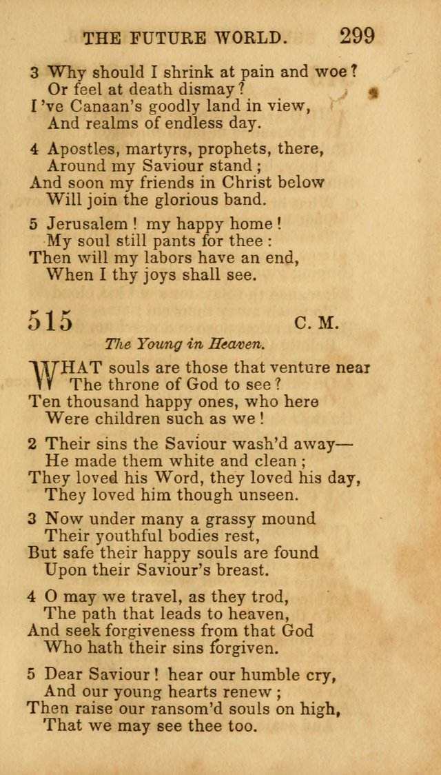Hymns for Sunday Schools, Youth, and Children page 305