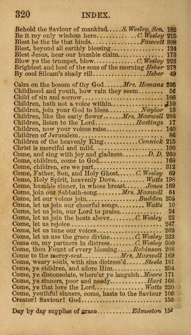 Hymns for Sunday Schools, Youth, and Children page 326