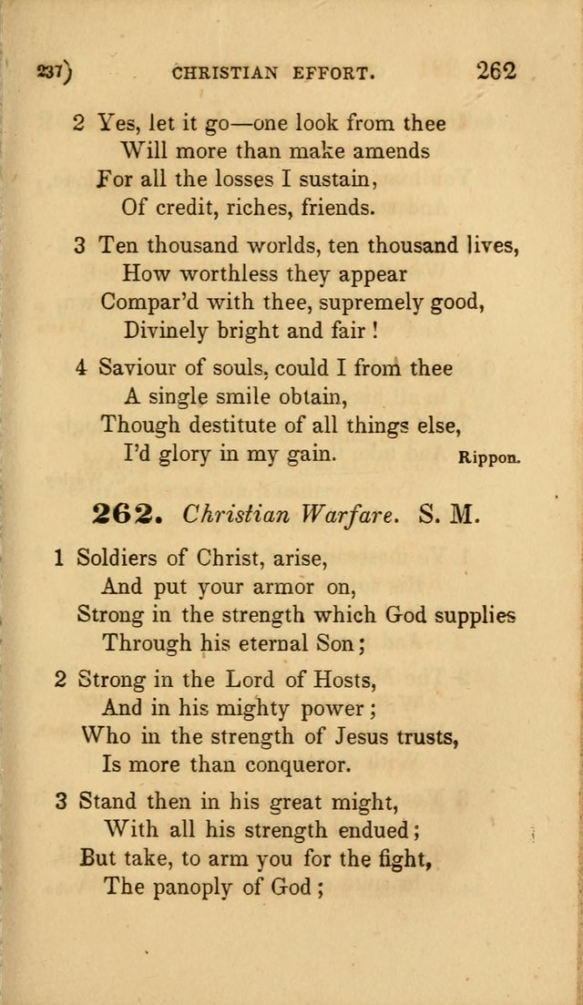 Hymns for Social Worship: selected from Watts, Doddridge, Newton, Cowper, Steele and others page 237