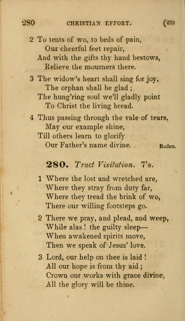 Hymns for Social Worship: selected from Watts, Doddridge, Newton, Cowper, Steele and others page 250