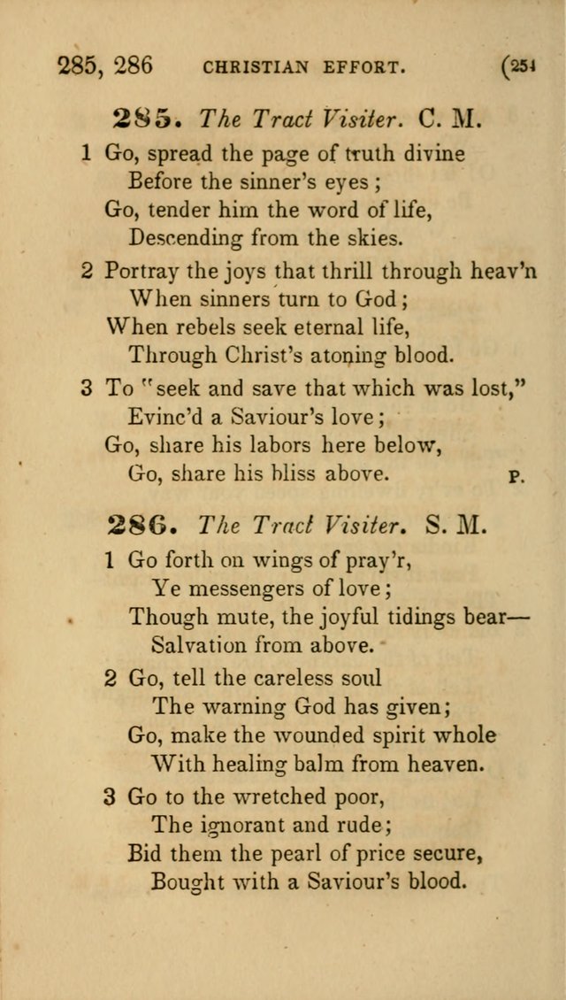 Hymns for Social Worship: selected from Watts, Doddridge, Newton, Cowper, Steele and others page 254