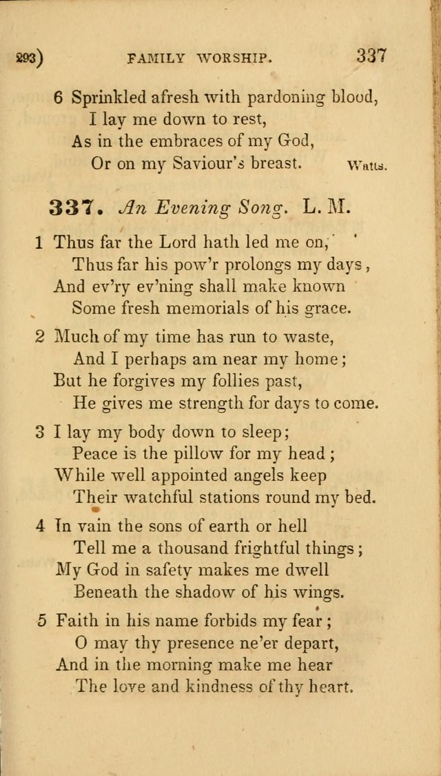 Hymns for Social Worship: selected from Watts, Doddridge, Newton, Cowper, Steele and others page 293