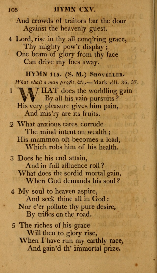 Hymns for social worship: collected from various authors page 105