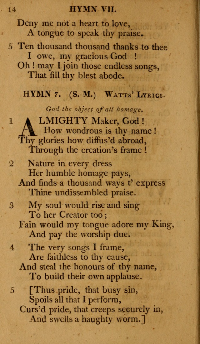 Hymns for social worship: collected from various authors page 13