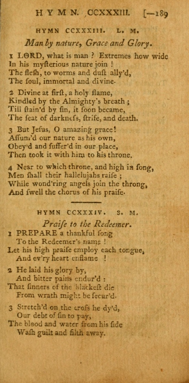 The Hartford Selection of Hymns: from the most approved authors: to which are added a number never before published (2nd ed.) page 189