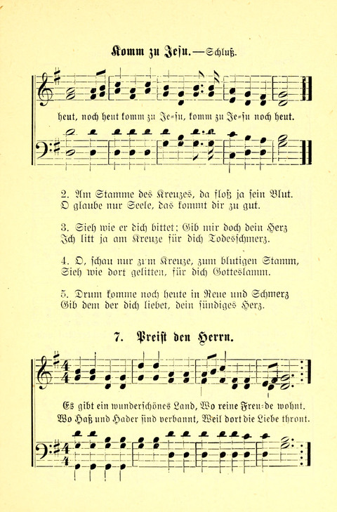 Heilstöne: eine Sammlung von alten und neuen Liedern mit Chorus, zum Gebrauch für Evangelisations-, Gebets- und Lagerversammlungen page 13