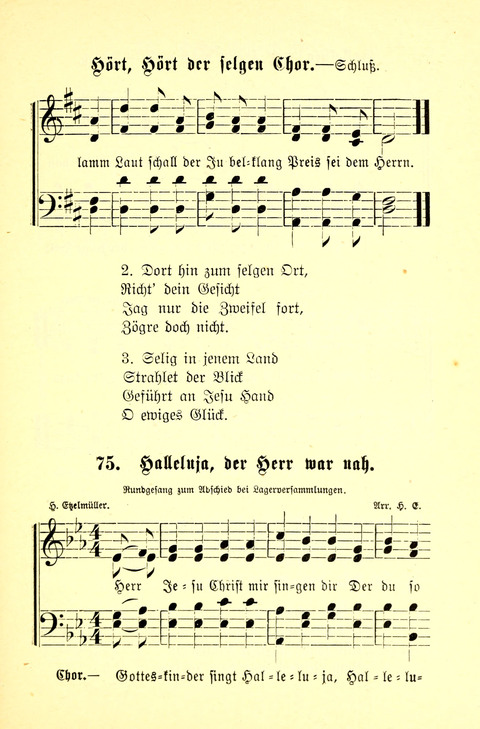 Heilstöne: eine Sammlung von alten und neuen Liedern mit Chorus, zum Gebrauch für Evangelisations-, Gebets- und Lagerversammlungen page 157