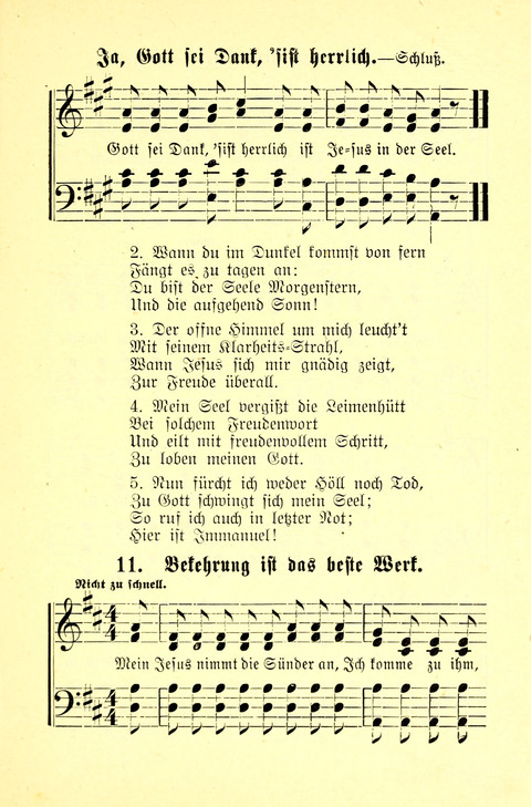 Heilstöne: eine Sammlung von alten und neuen Liedern mit Chorus, zum Gebrauch für Evangelisations-, Gebets- und Lagerversammlungen page 21