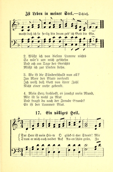 Heilstöne: eine Sammlung von alten und neuen Liedern mit Chorus, zum Gebrauch für Evangelisations-, Gebets- und Lagerversammlungen page 33