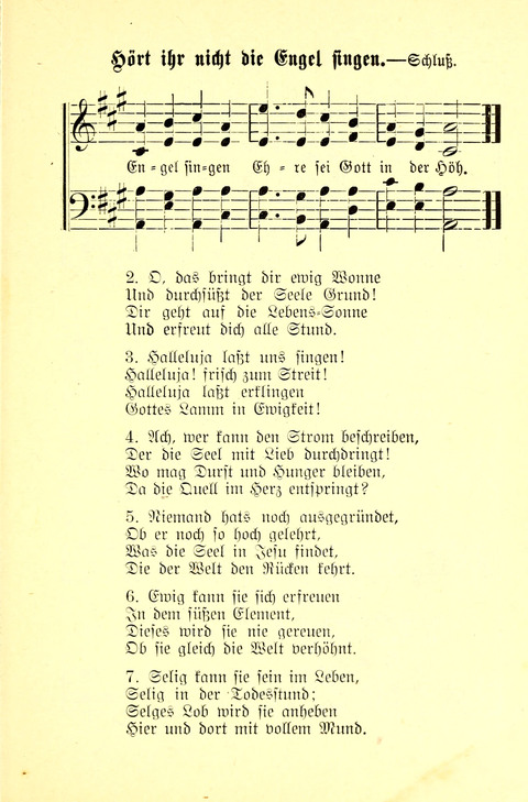Heilstöne: eine Sammlung von alten und neuen Liedern mit Chorus, zum Gebrauch für Evangelisations-, Gebets- und Lagerversammlungen page 41