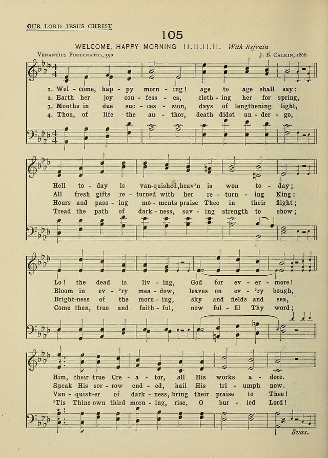 Hymns and Tunes for Schools page 104