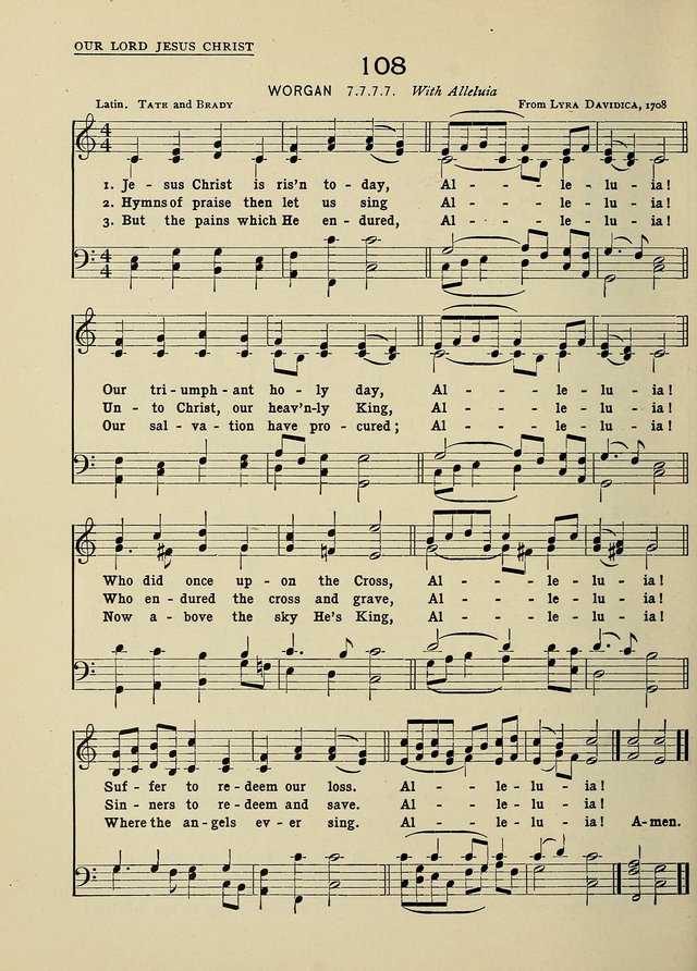 Hymns and Tunes for Schools page 108