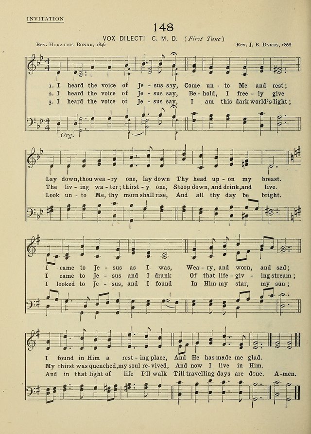 Hymns and Tunes for Schools page 146