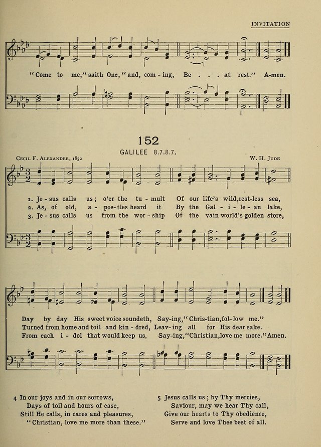 Hymns and Tunes for Schools page 151