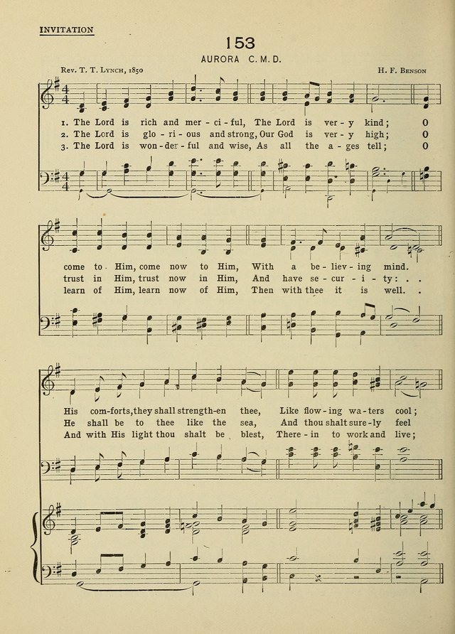 Hymns and Tunes for Schools page 152