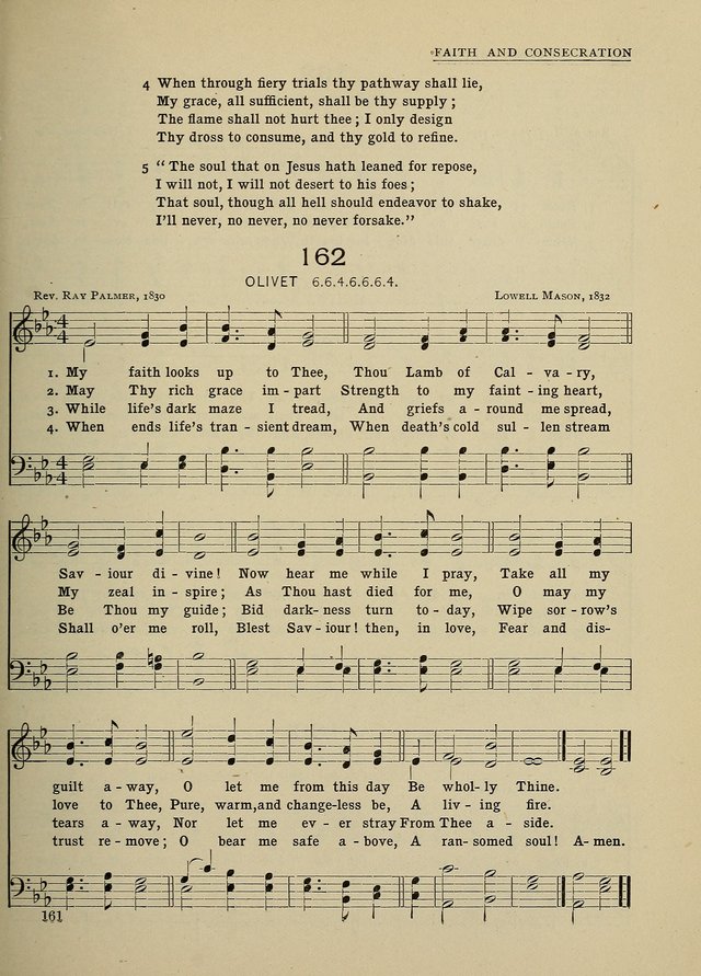 Hymns and Tunes for Schools page 161