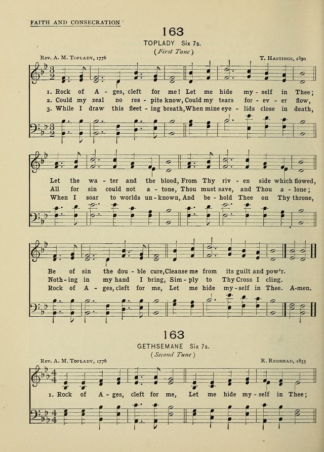 Hymns and Tunes for Schools page 162