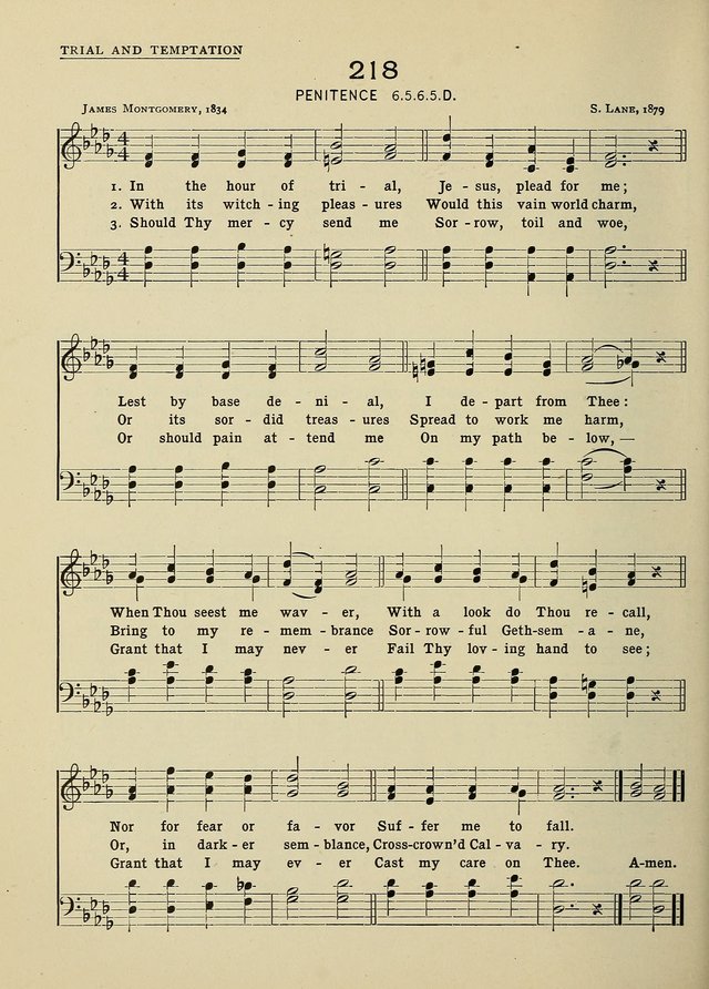 Hymns and Tunes for Schools page 216
