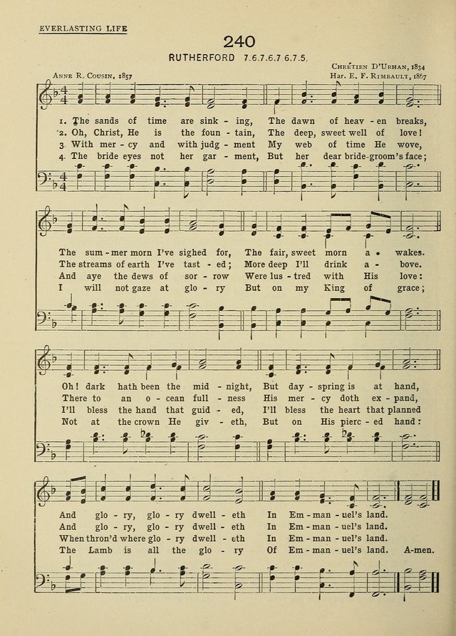 Hymns and Tunes for Schools page 236