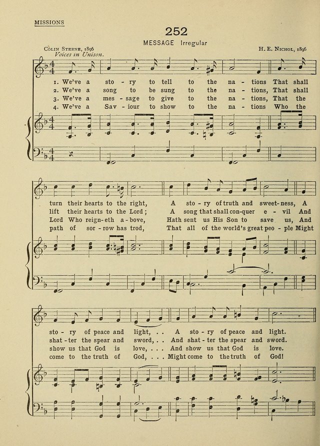 Hymns and Tunes for Schools page 248