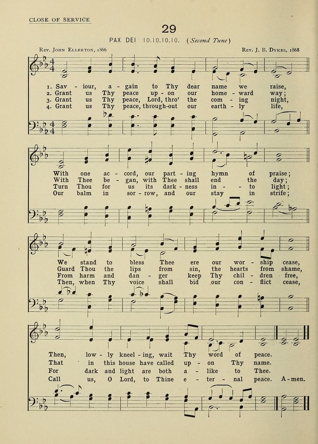 Hymns and Tunes for Schools page 26