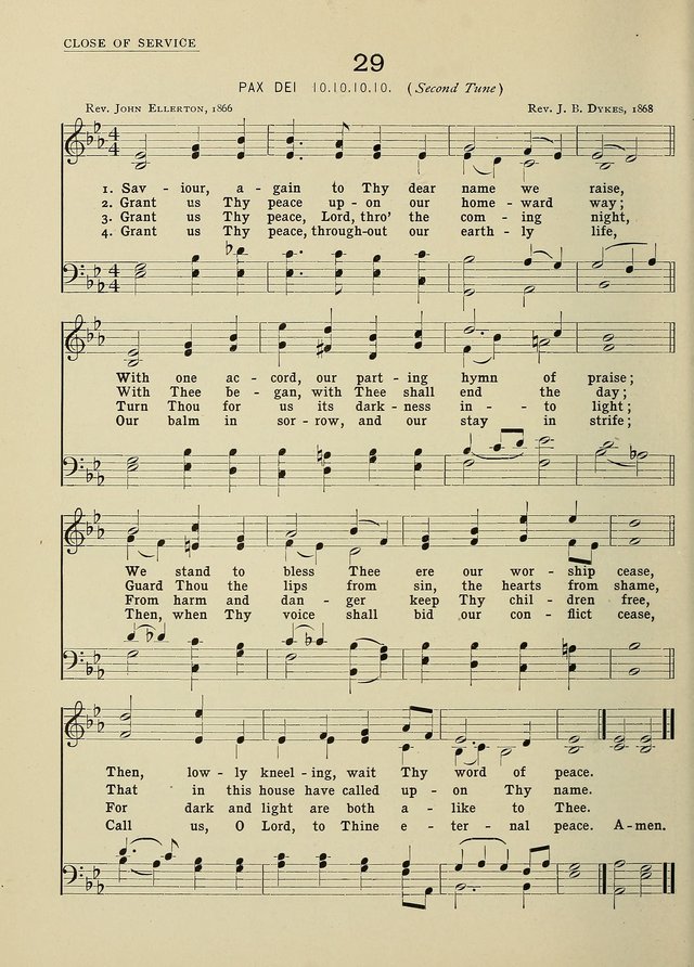 Hymns and Tunes for Schools page 26