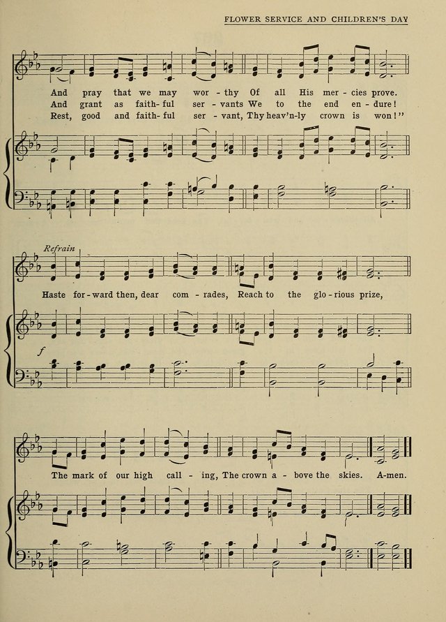 Hymns and Tunes for Schools page 261