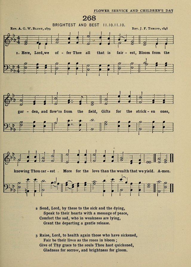 Hymns and Tunes for Schools page 263