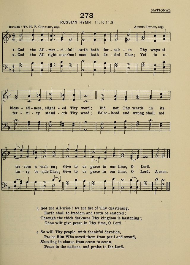 Hymns and Tunes for Schools page 267