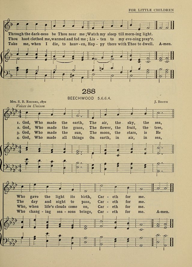 Hymns and Tunes for Schools page 281