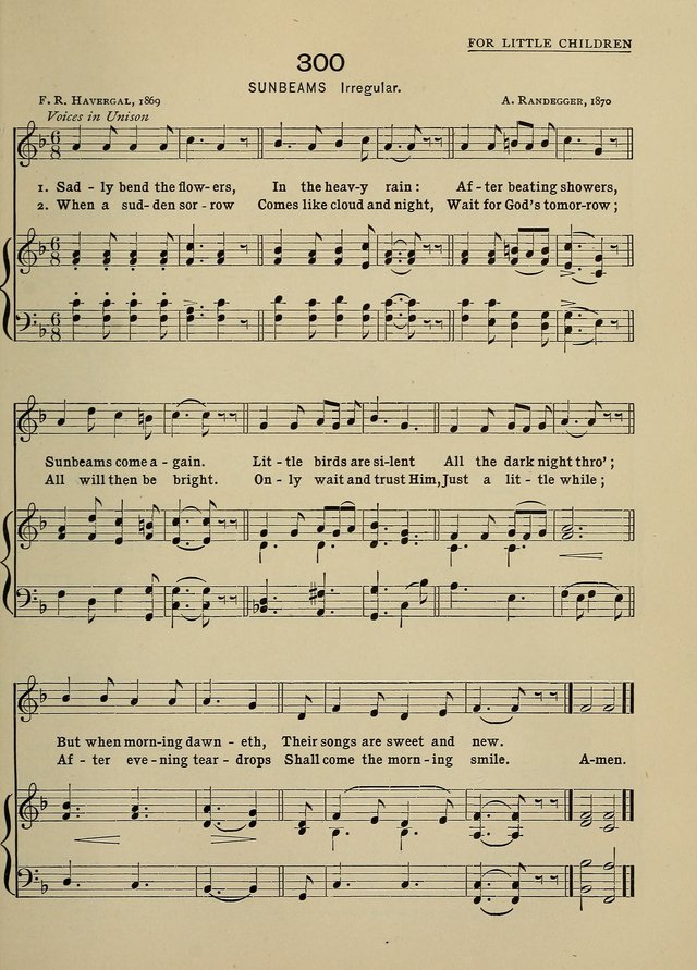 Hymns and Tunes for Schools page 293
