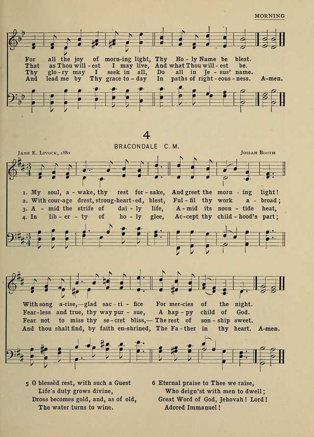 Hymns and Tunes for Schools page 3