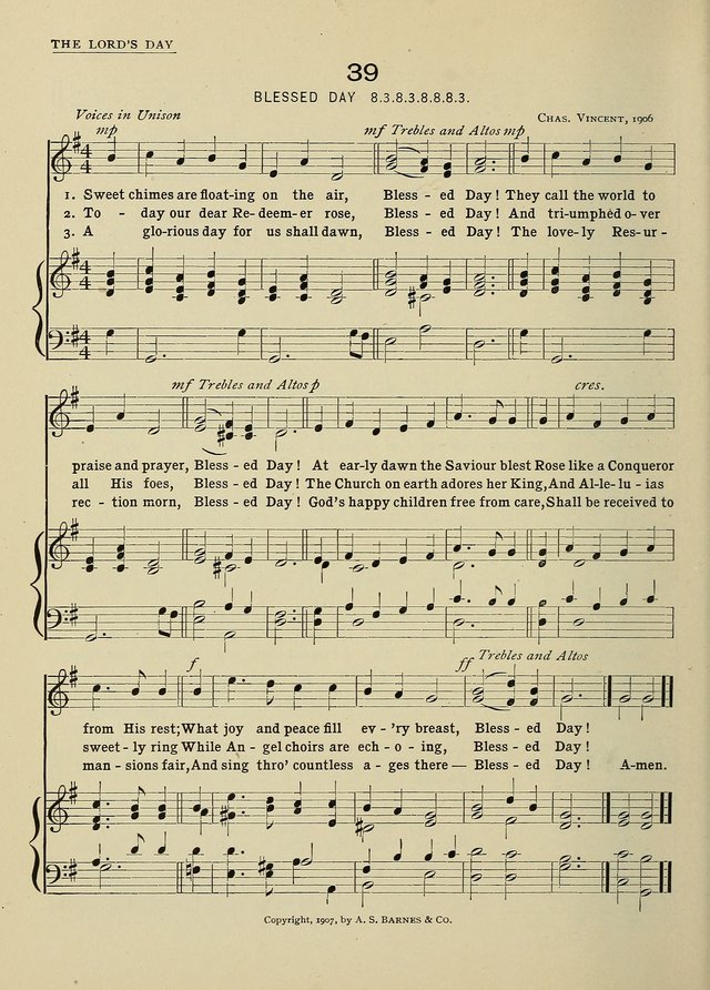 Hymns and Tunes for Schools page 34