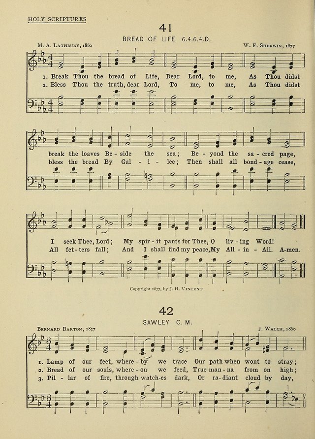 Hymns and Tunes for Schools page 36