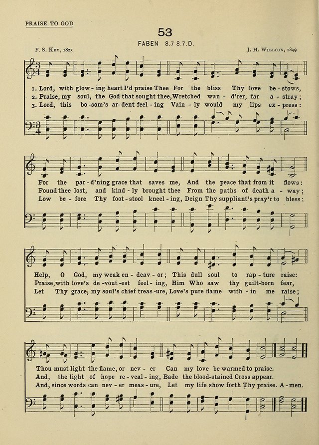Hymns and Tunes for Schools page 48