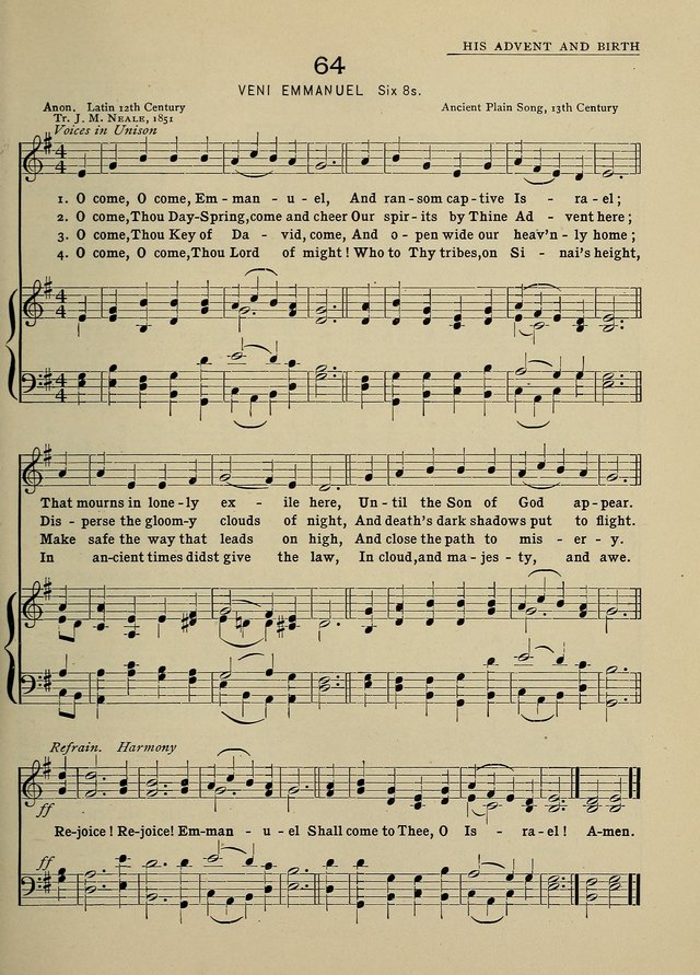 Hymns and Tunes for Schools page 59