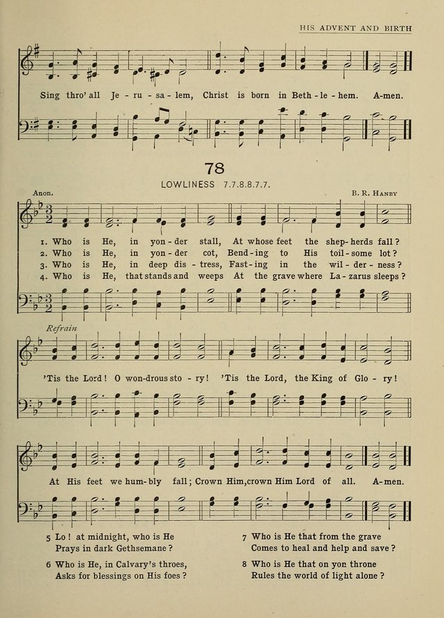 Hymns and Tunes for Schools page 79