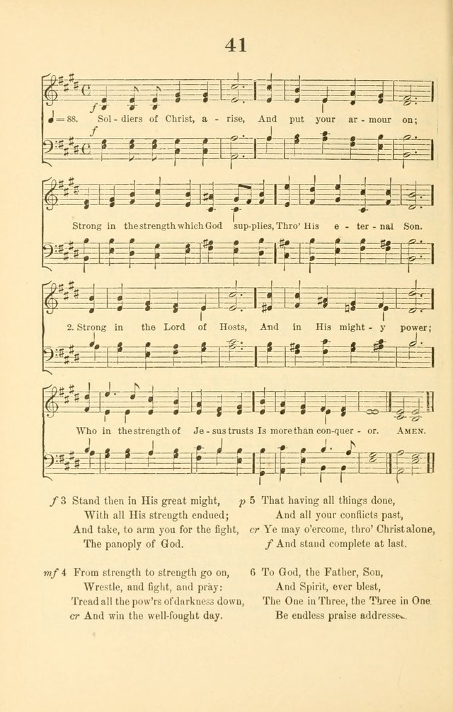 Hymns with Tunes to accompany Hymns and Prayers for the use of the Army and Navy page 43