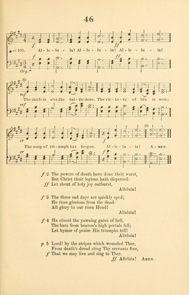 Hymns with Tunes to accompany Hymns and Prayers for the use of the Army and Navy page 48