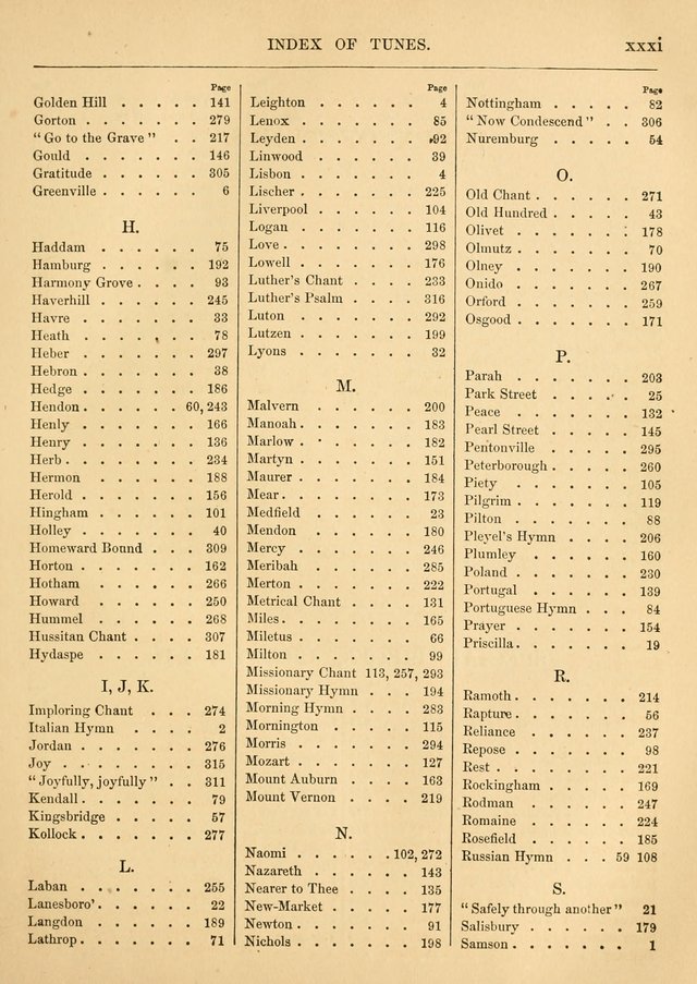 Hymn and Tune Book, for the Church and the Home page 36