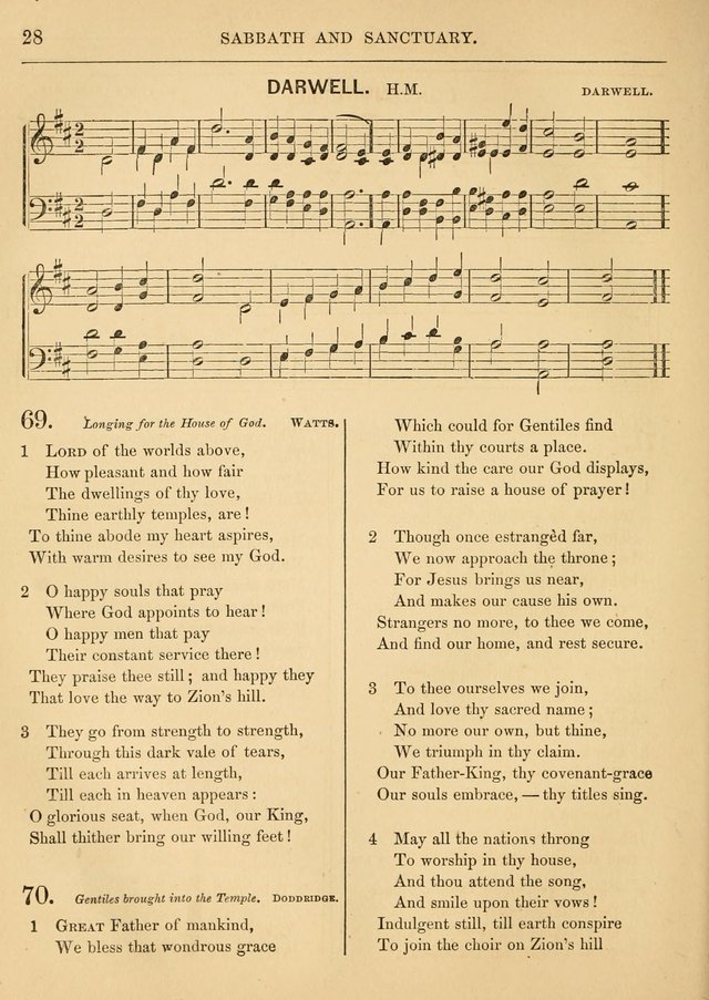 Hymn and Tune Book, for the Church and the Home page 69