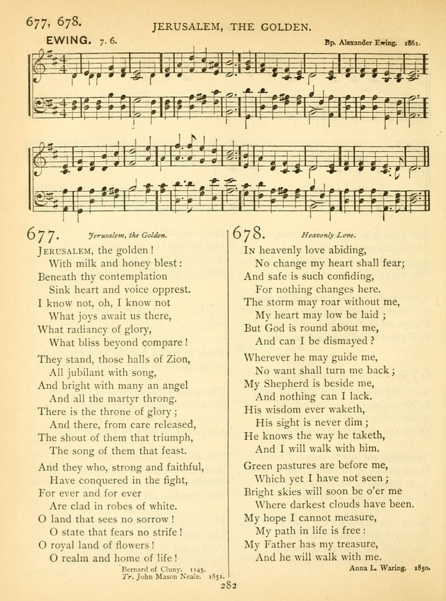 Hymn and Tune Book for the Church and the Home. (Rev. ed.) page 287