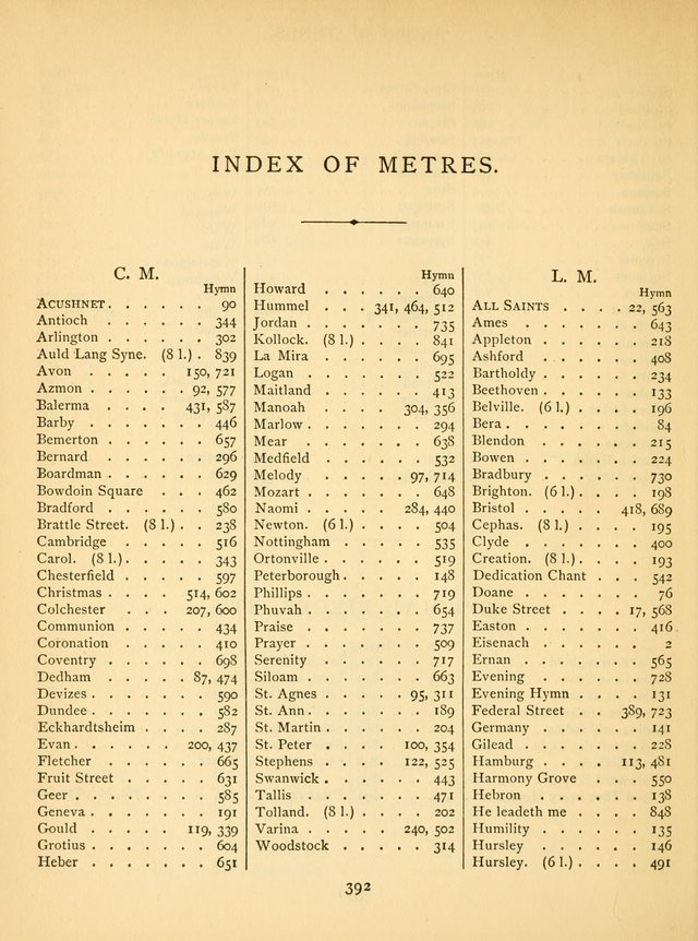 Hymn and Tune Book for the Church and the Home. (Rev. ed.) page 397