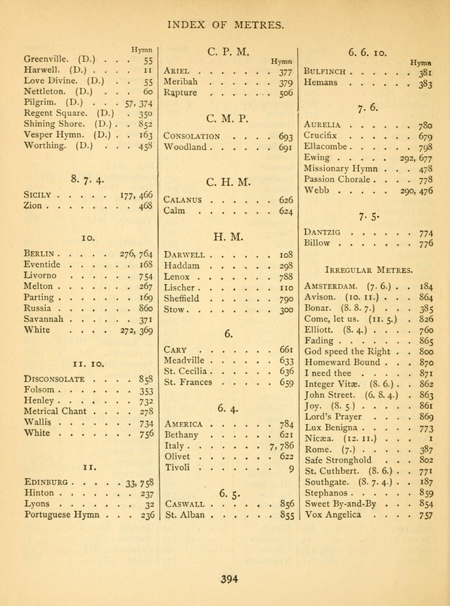 Hymn and Tune Book for the Church and the Home. (Rev. ed.) page 399