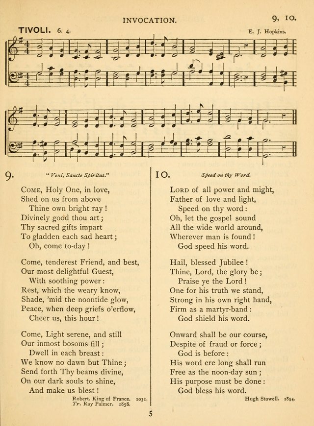 Hymn and Tune Book for the Church and the Home. (Rev. ed.) page 6