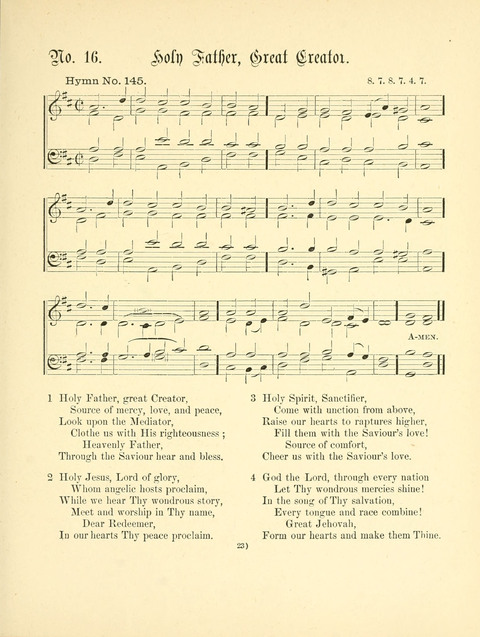 Hymn Tunes: being further contributions to the hymnody of the church page 23