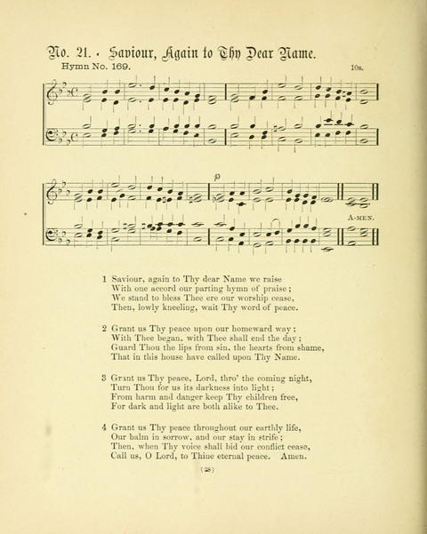 Hymn Tunes: being further contributions to the hymnody of the church page 28